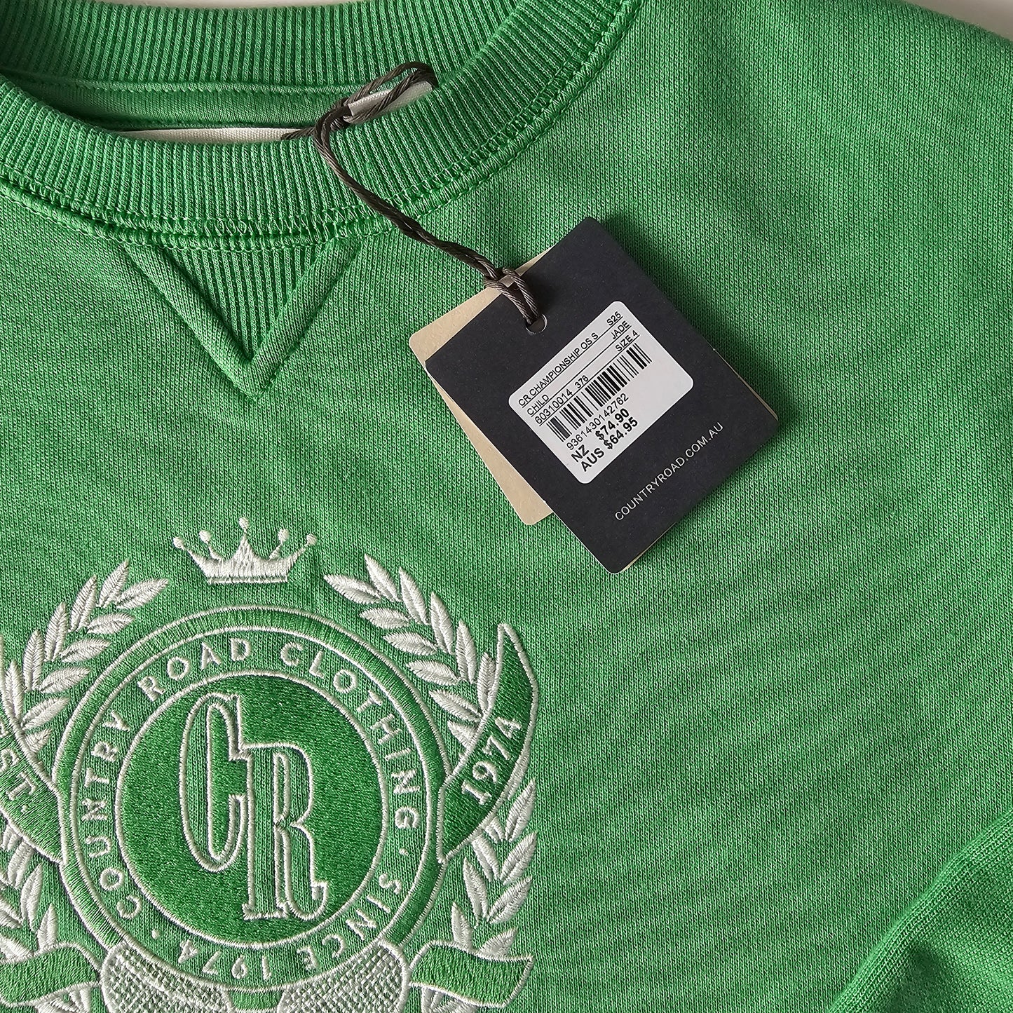 Country Road Championship Sweatshirt *BNWT* - Size 4