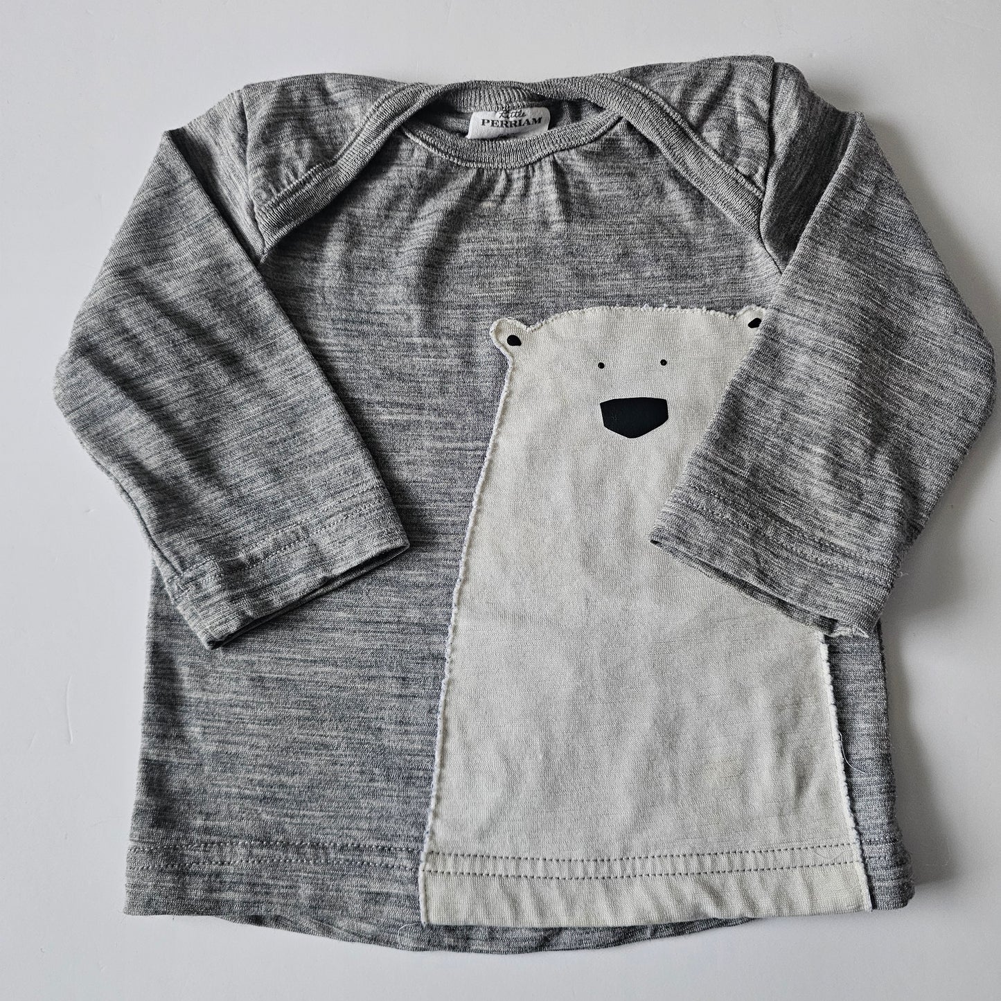 Little Perriam Merino Top (flaw) - Size 6-12m