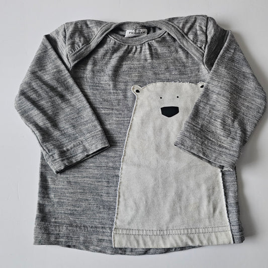 Little Perriam Merino Top (flaw) - Size 6-12m