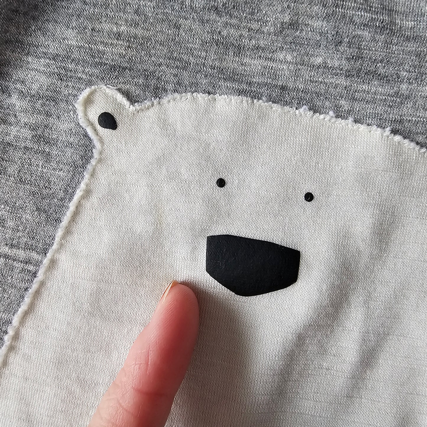 Little Perriam Merino Top (flaw) - Size 6-12m