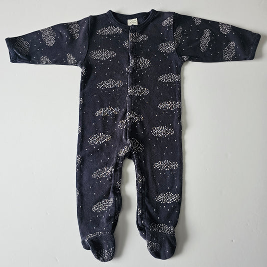 Nature Baby Raincloud Stretch & Grow Onsie - Size 3-6m