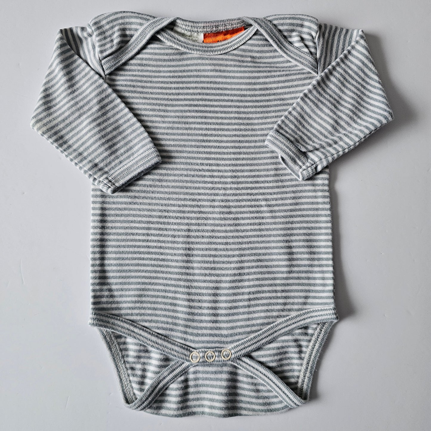 Nature Baby Stripe Bodysuit - Size 3-6m