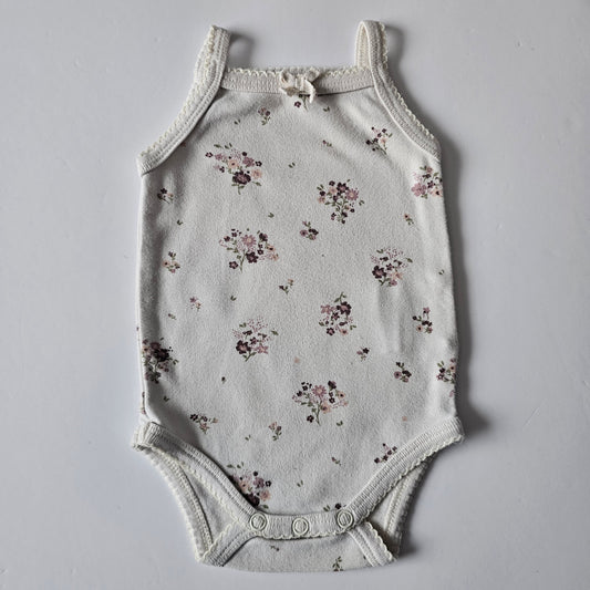 Jamie Kay Lauren Floral Bridget Singlet Bodysuit - Size 0-3m