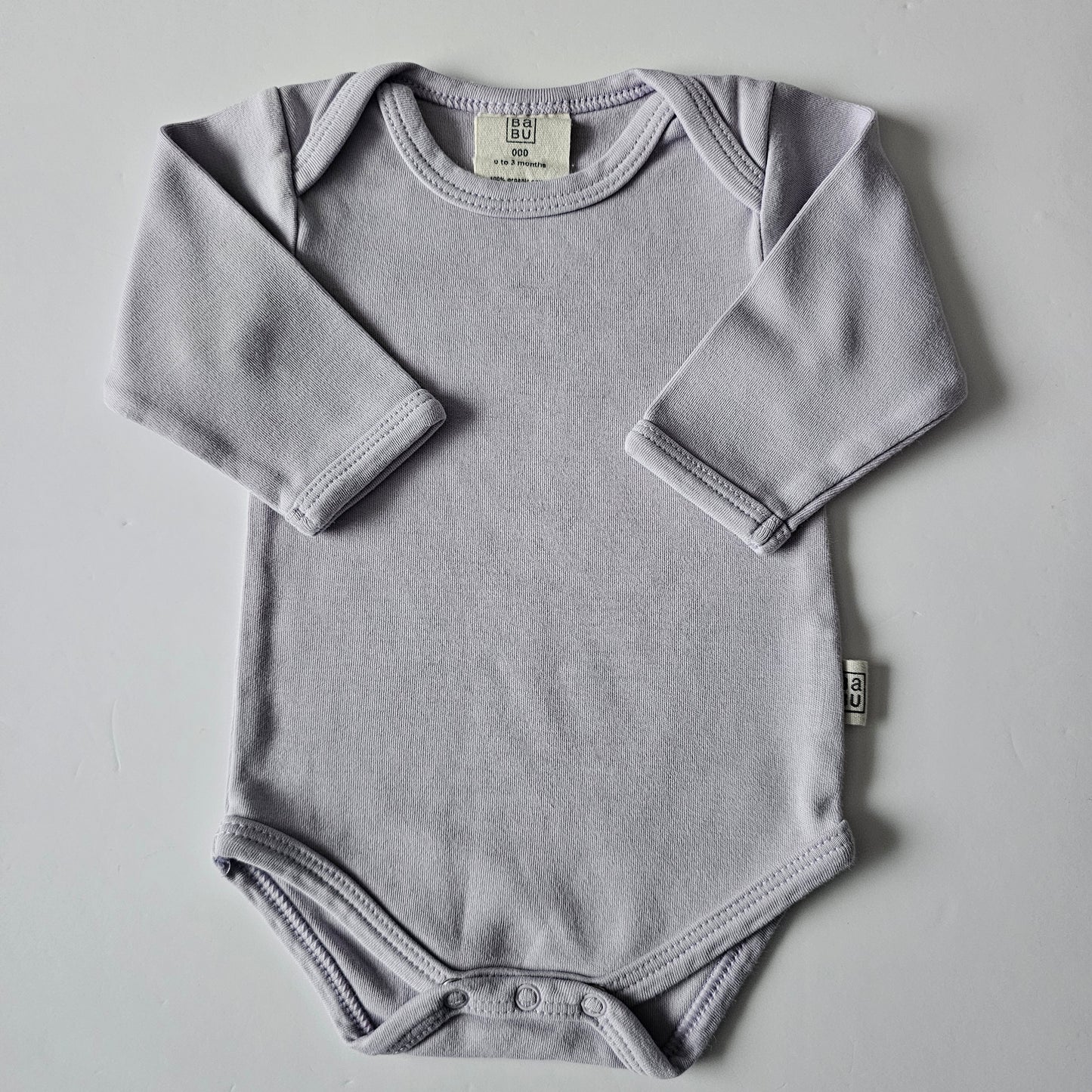 Babu Lavender Bodysuit - Size 0-3m