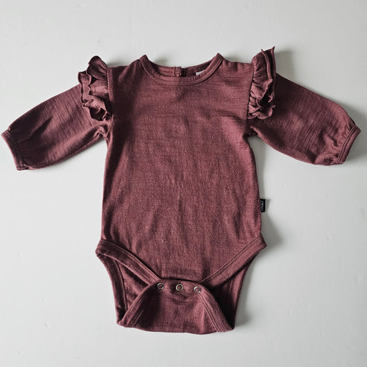 LFOH Merino Luna Bodysuit - Size 0-3m