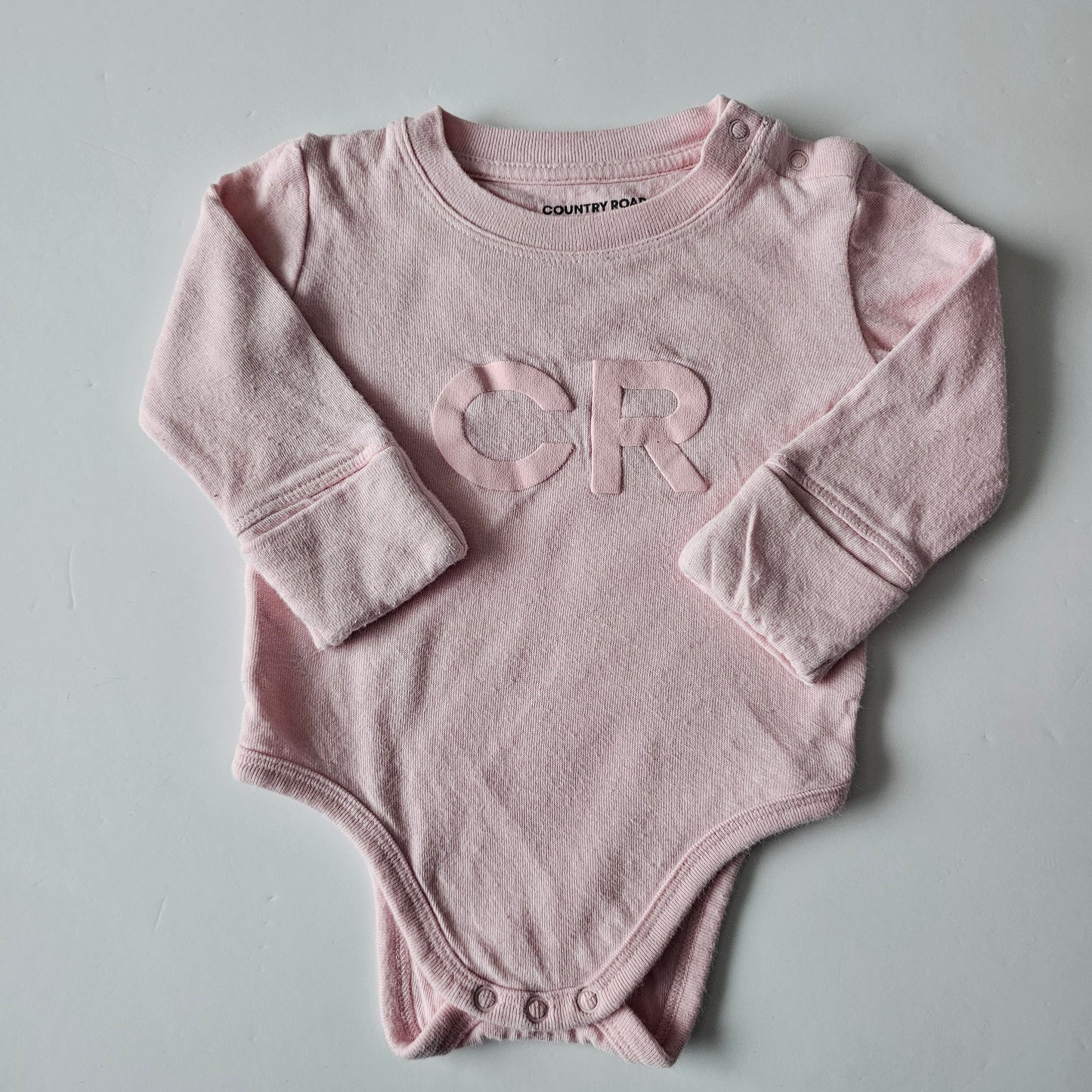 Country Road Logo Bodysuit - Size 0-3m