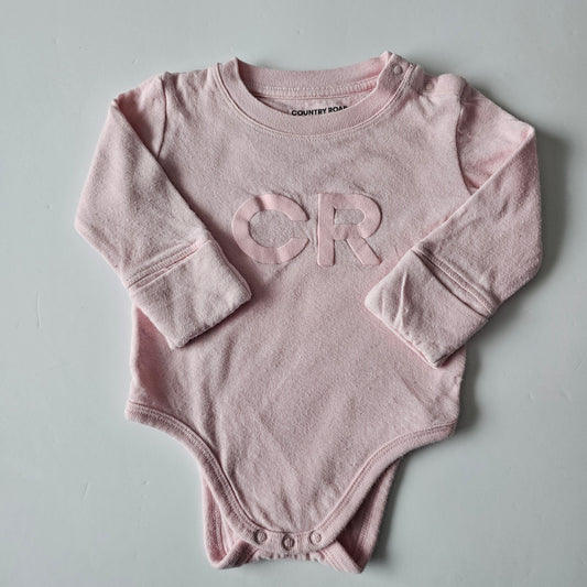 Country Road Logo Bodysuit - Size 0-3m
