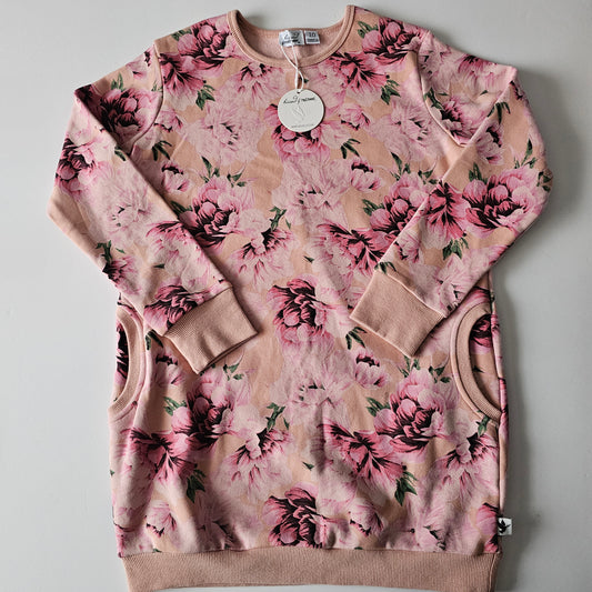 Kissed by Radicool Wild Rose Sweatsher Dress *BNWT* - Size 10