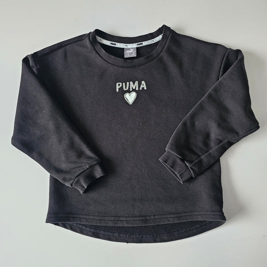 Puma Glitter Logo Sweatshirt - Size 5 (best fit)