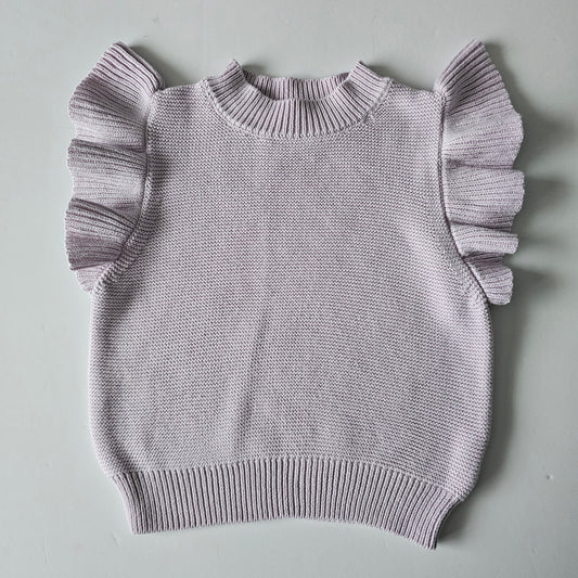 Jamie Kay Popsicle Caroline Frill Knit Vest - Size 4