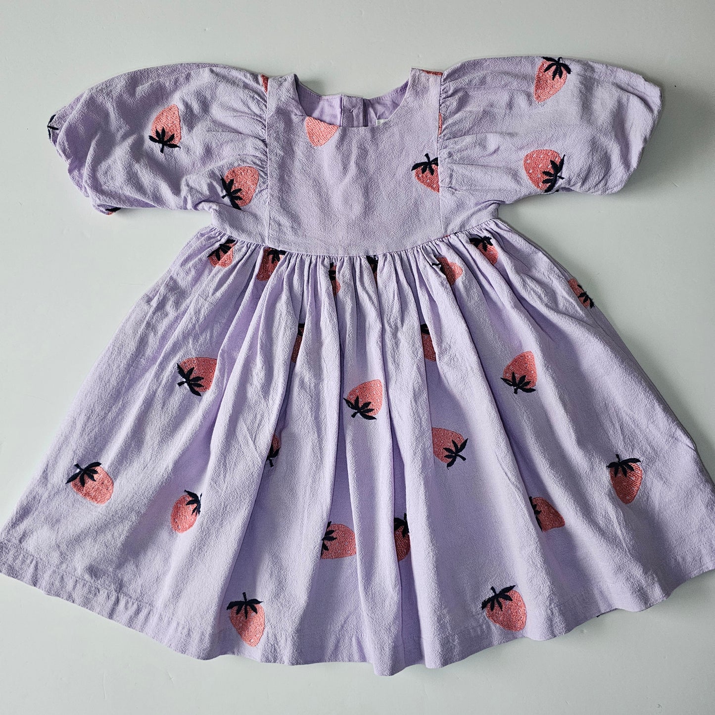 Mac & Elle Strawberry Dress (flaw) - Size 3
