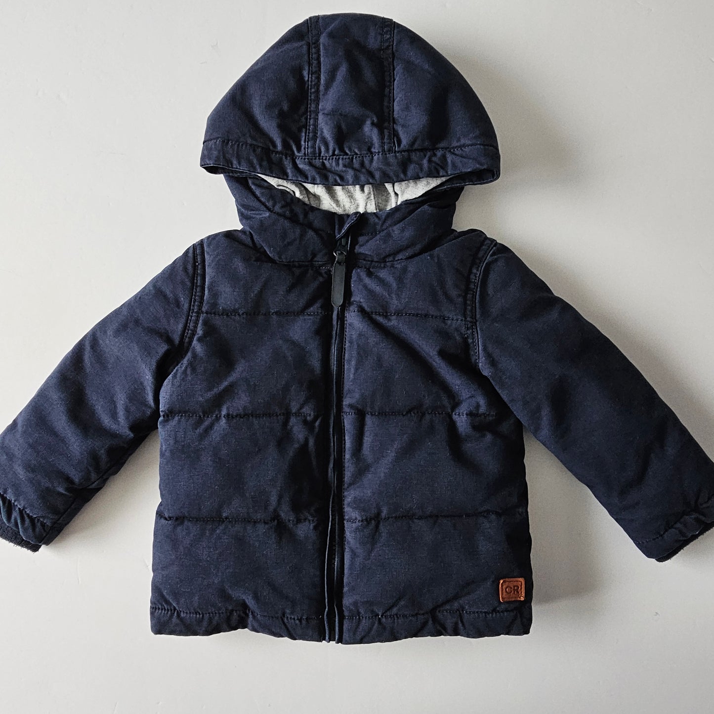 Country Road Navy Jacket - Size 12-18m