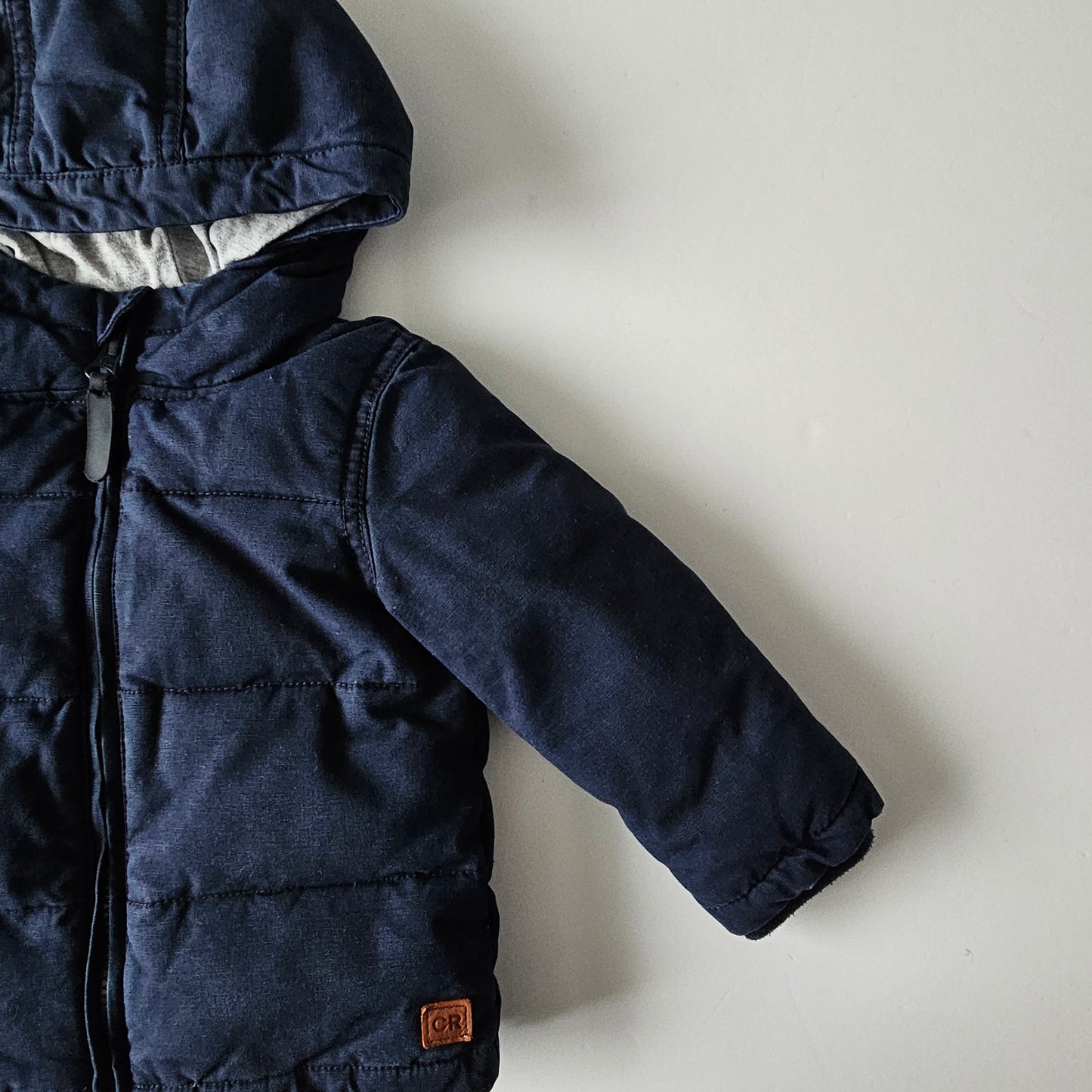 Country Road Navy Jacket - Size 12-18m