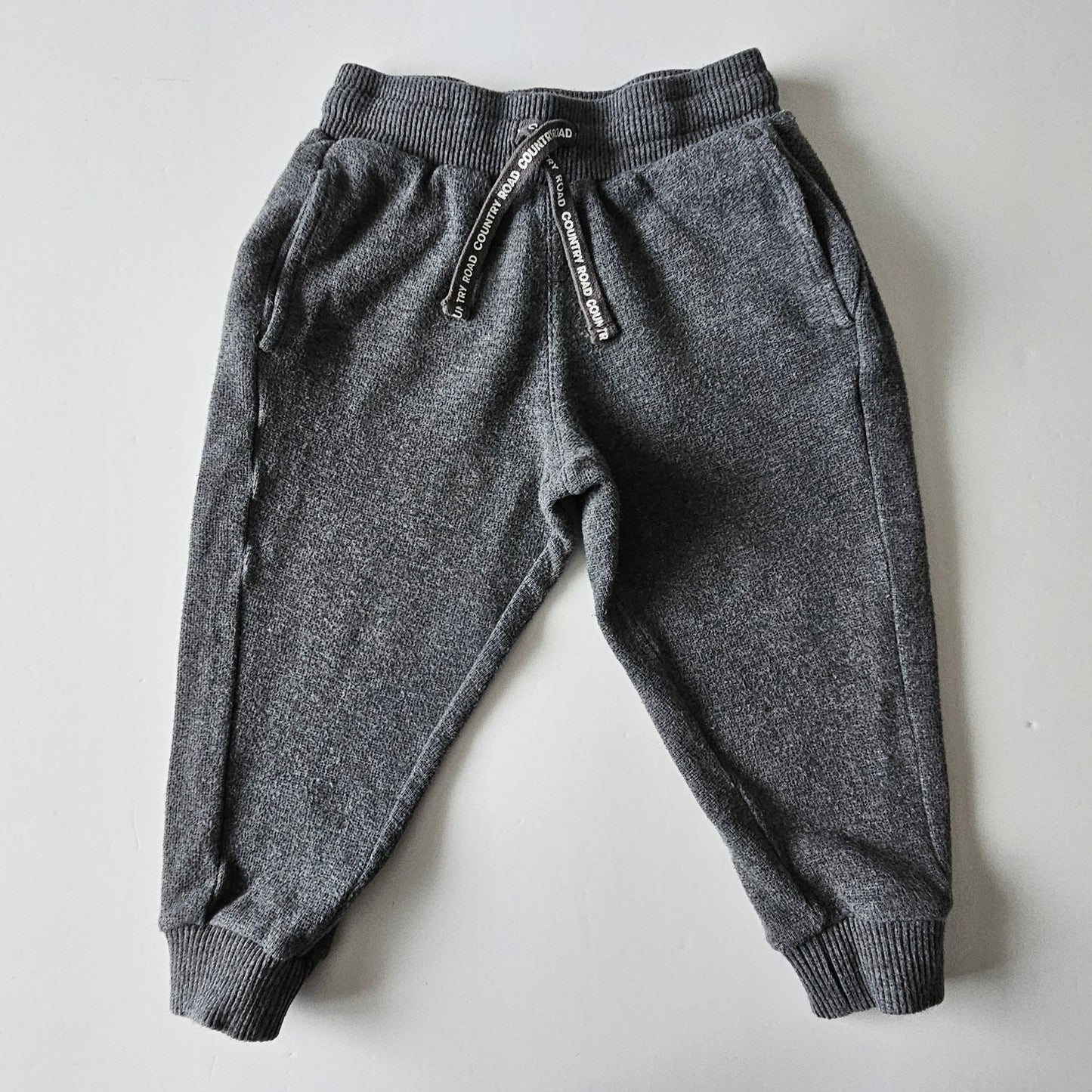 Country Road Dark Grey Trackpants - Size 2