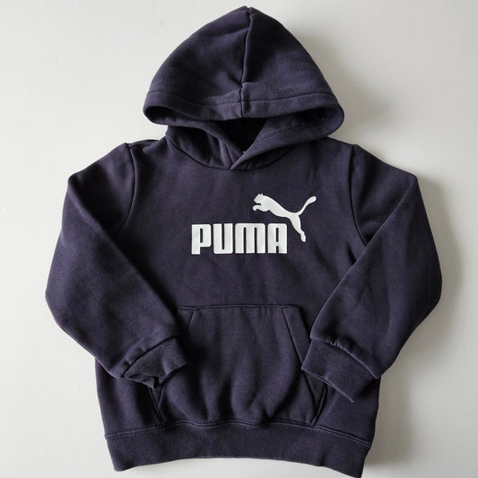 Puma Navy Hoodie - Size 4 (best fit)
