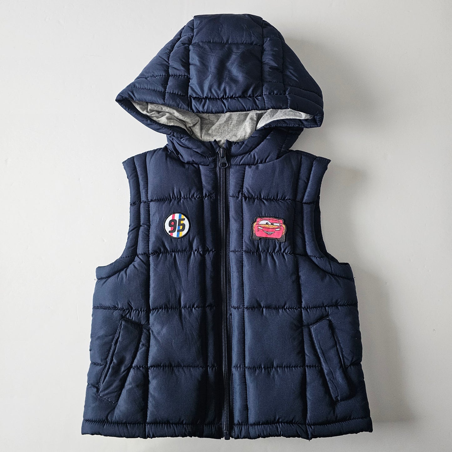 Cars Puffer Vest - Size 2