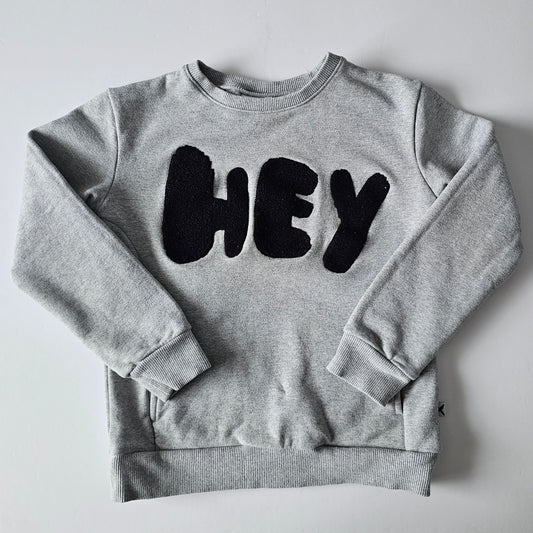Minti Furry Hey Sweatshirt - Size 5-6