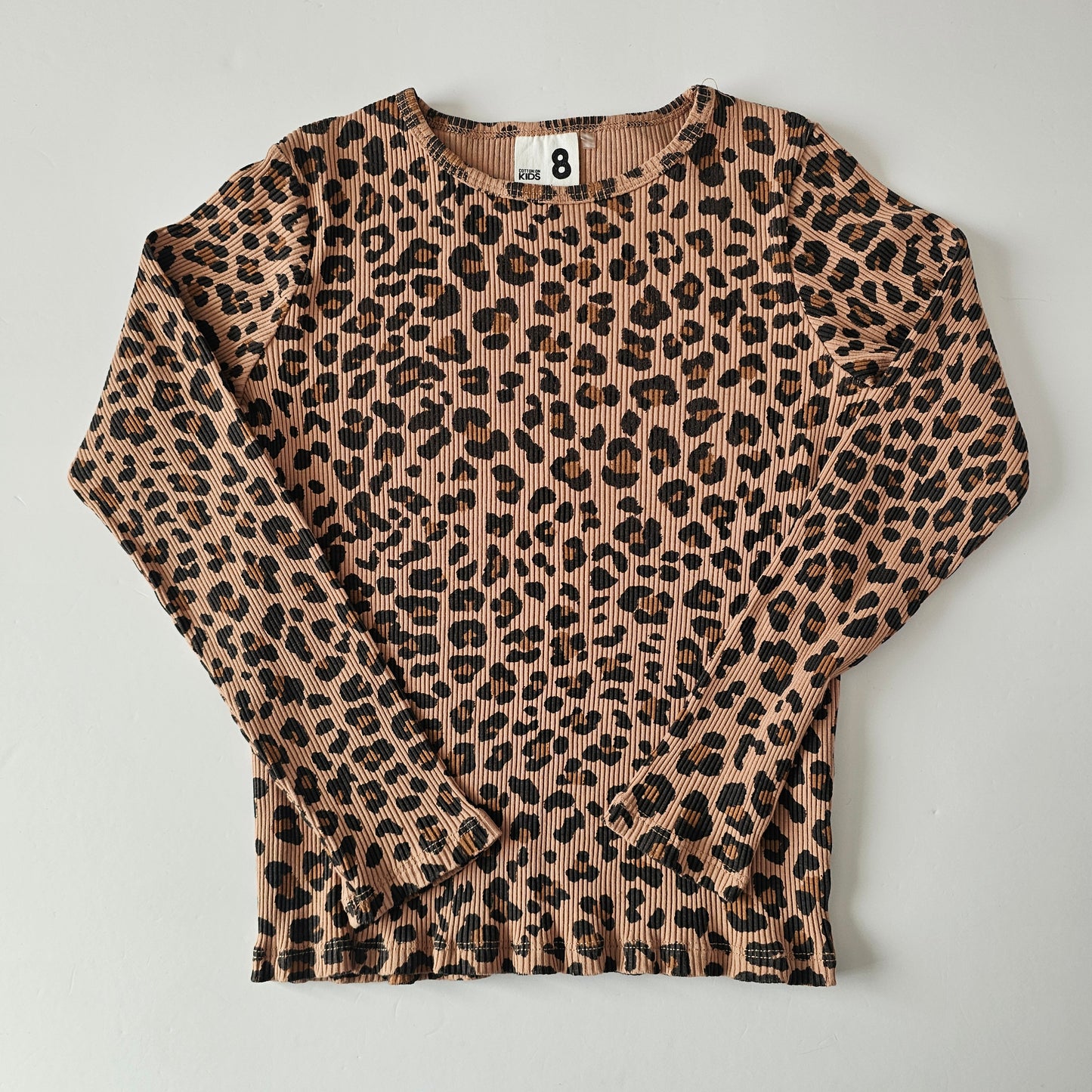 Cotton on Kids Ribbed Top - Size 8