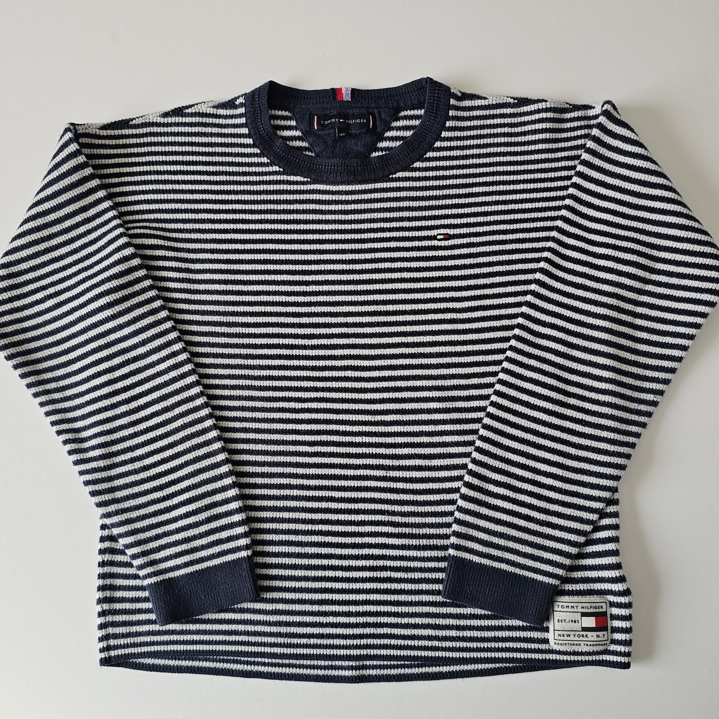 Tommy Hilfiger Waffle Knit Top - Size 7-8