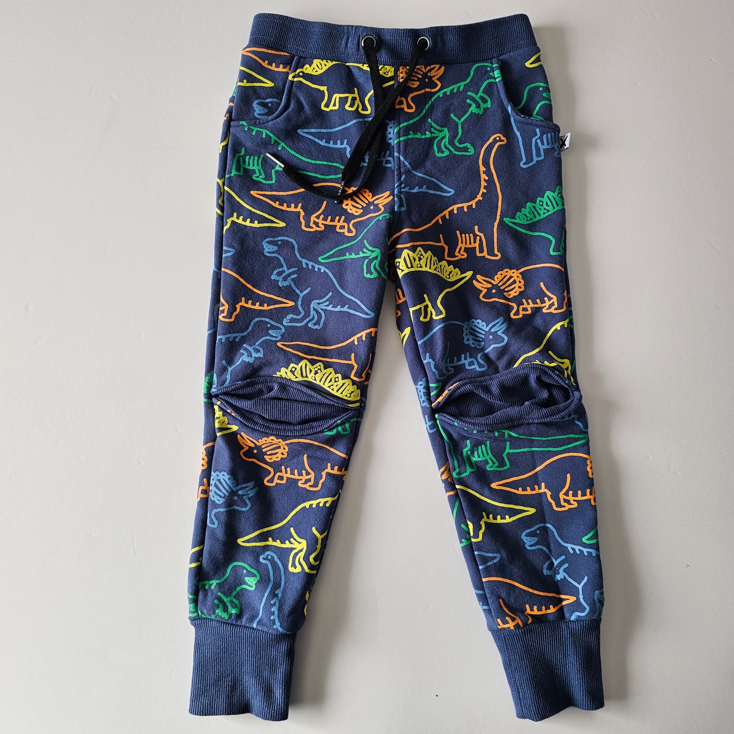 Minti Furry Dinosaur Hoodie & Trackpant Set - Size 6