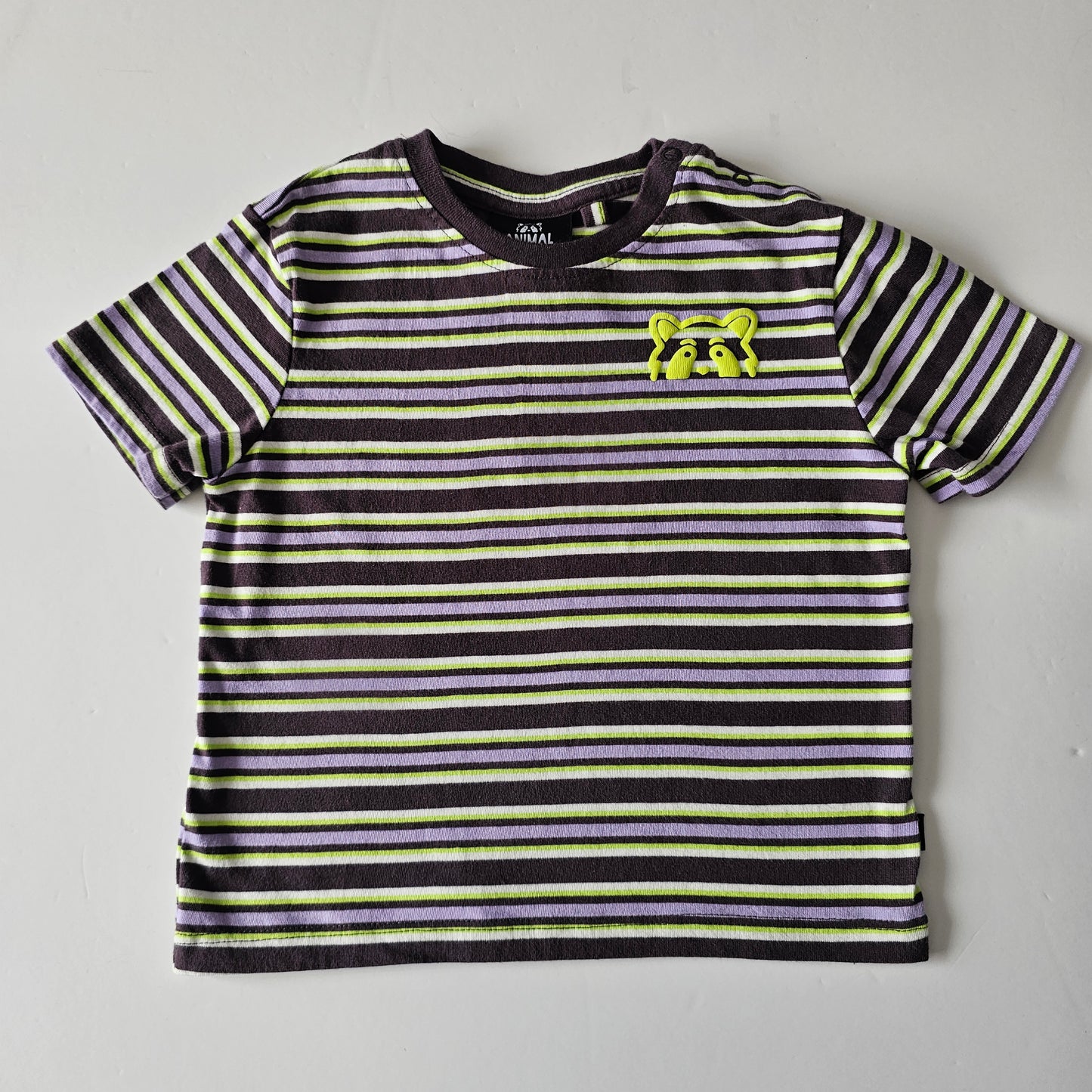 Animal Crackers Stripe T-shirt - Size 18-24m