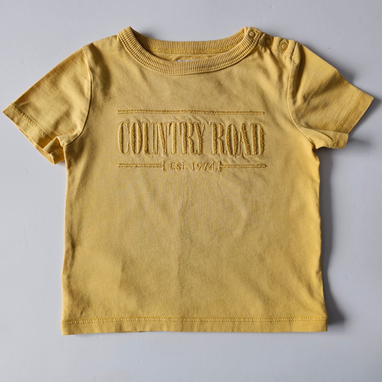 Country Road Heritage T-shirt (minor flaw) - Size 12-18m