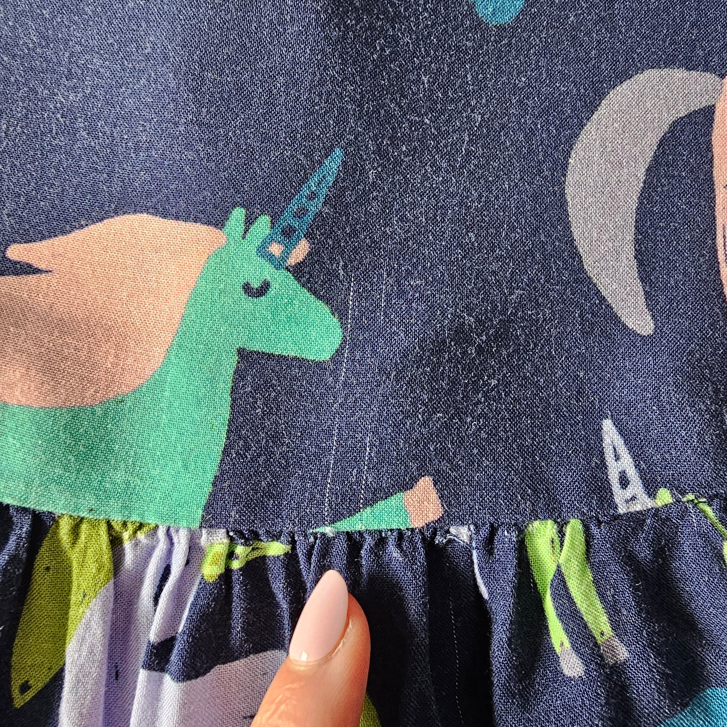 Minti Unicorn Dress (minor flaw) - Size 2