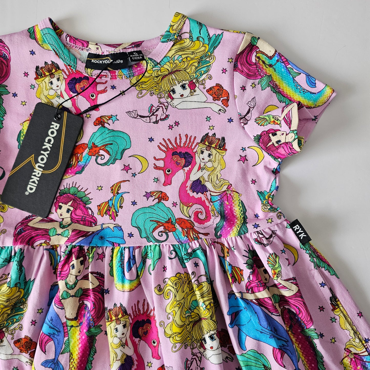 Rock your Kid Pink Mermaids Dress *BNWT* - Size 4-5