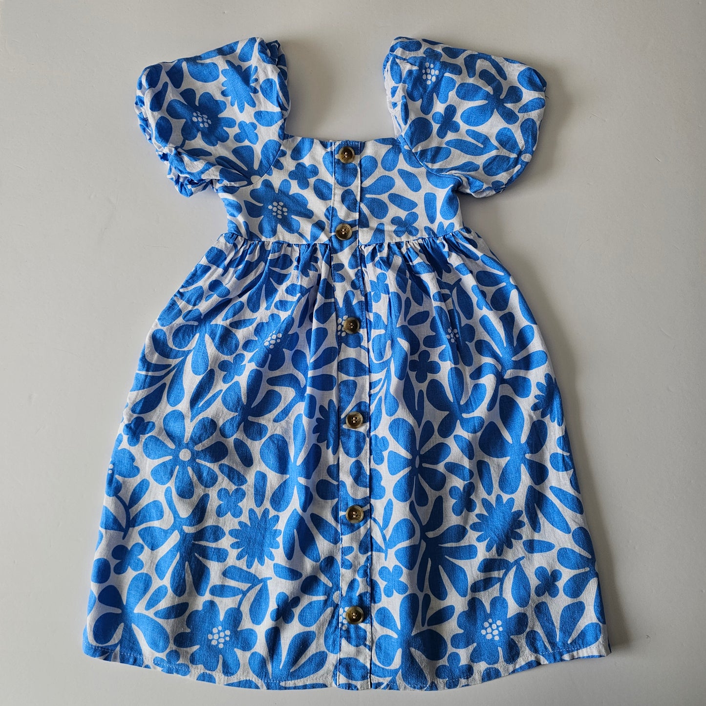 Mac & Elle Linen Blend Dress - Size 6