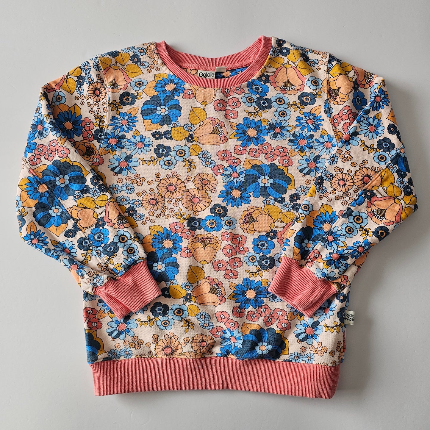 Goldie & Ace Floral Sweatshirt - Size 6