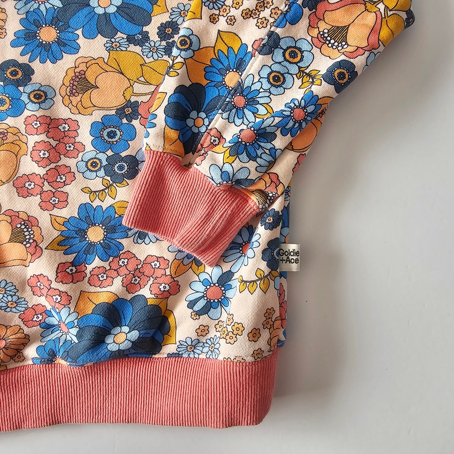 Goldie & Ace Floral Sweatshirt - Size 6