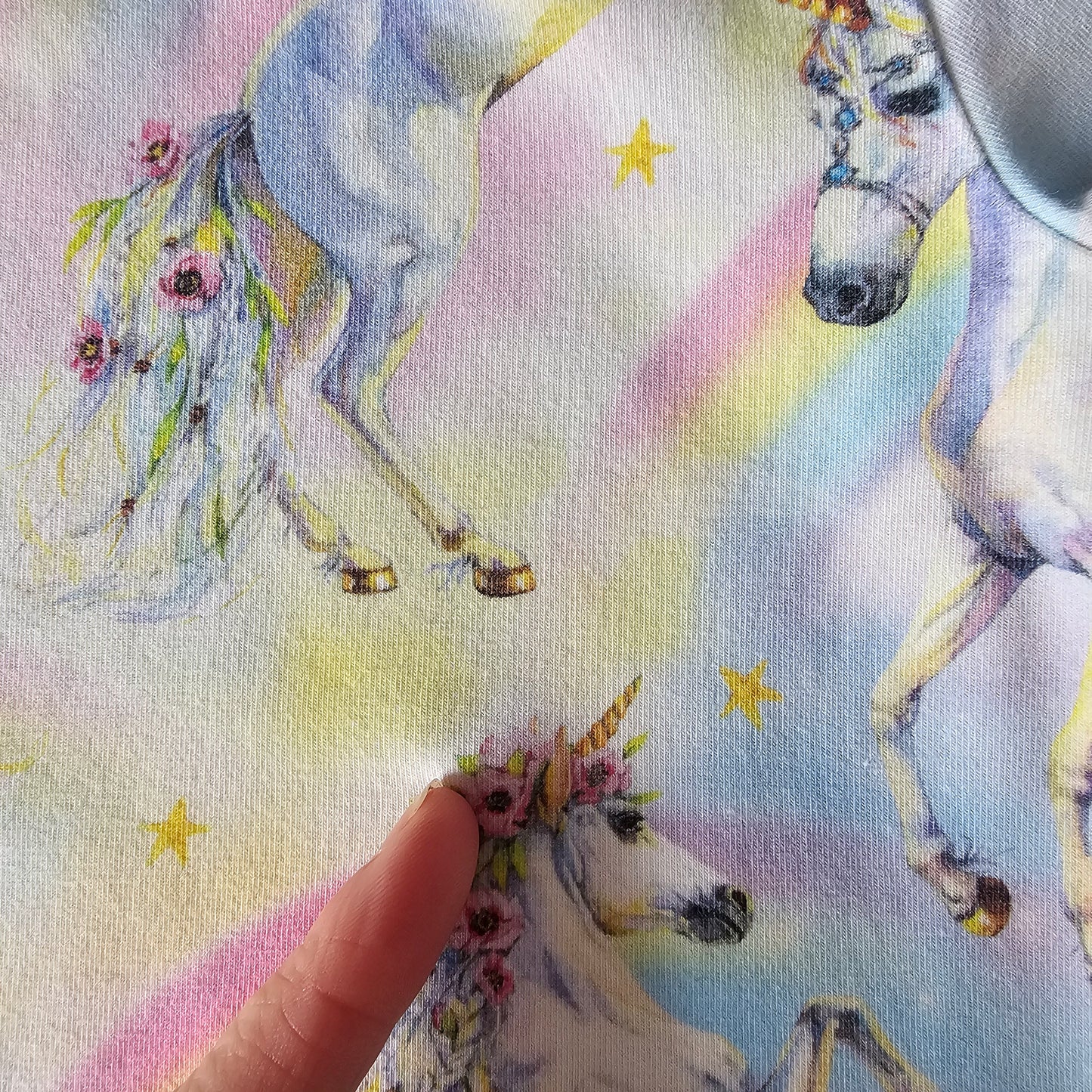 Rock your Kid Sorbet Unicorn T-shirt (minor flaw) - Size 3