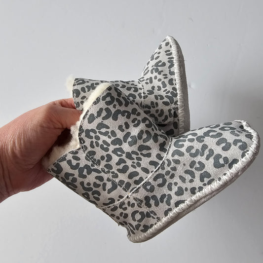UGG Australia Leopard Print Ugg Boots (minor flaws) - Size 4.5 US (Toddler)