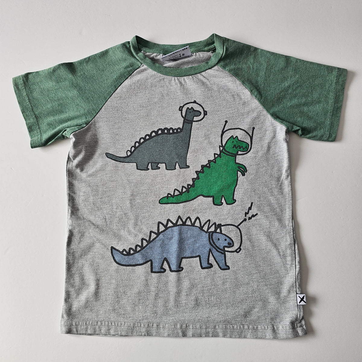 Minti Space Dino T-shirt - Size 7