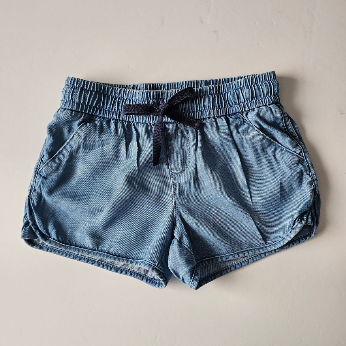 Country Road Chambray Shorts - Size 5-6