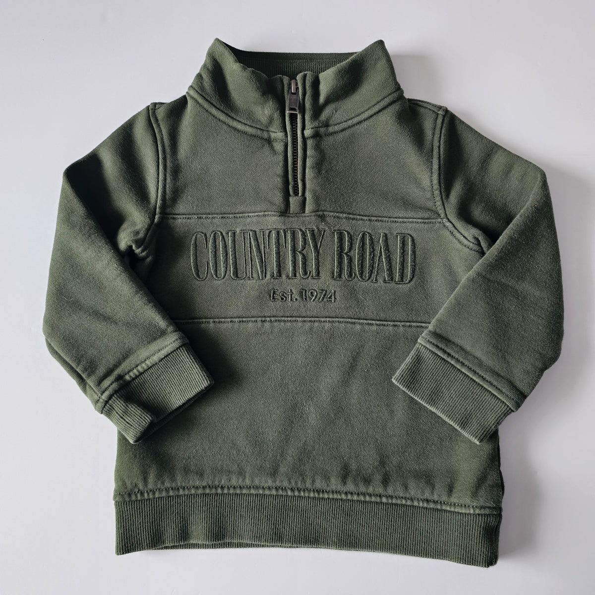Country Road Heritage Zip Sweatshirt - Size 3