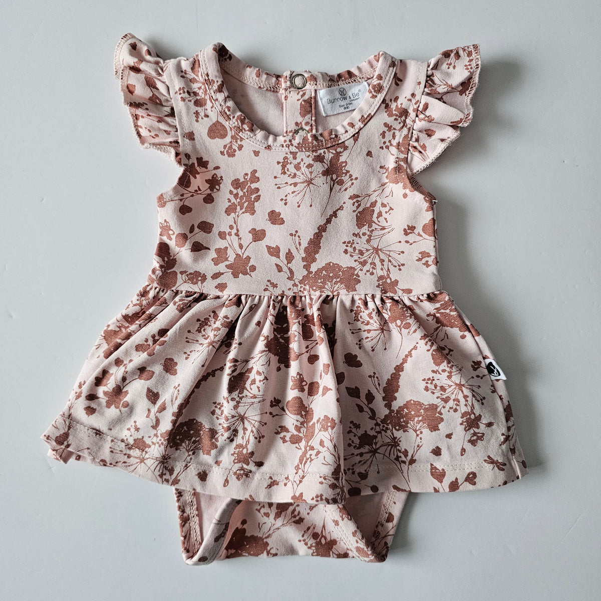 Burrow & Be Onsie Dress - Size 0-3m