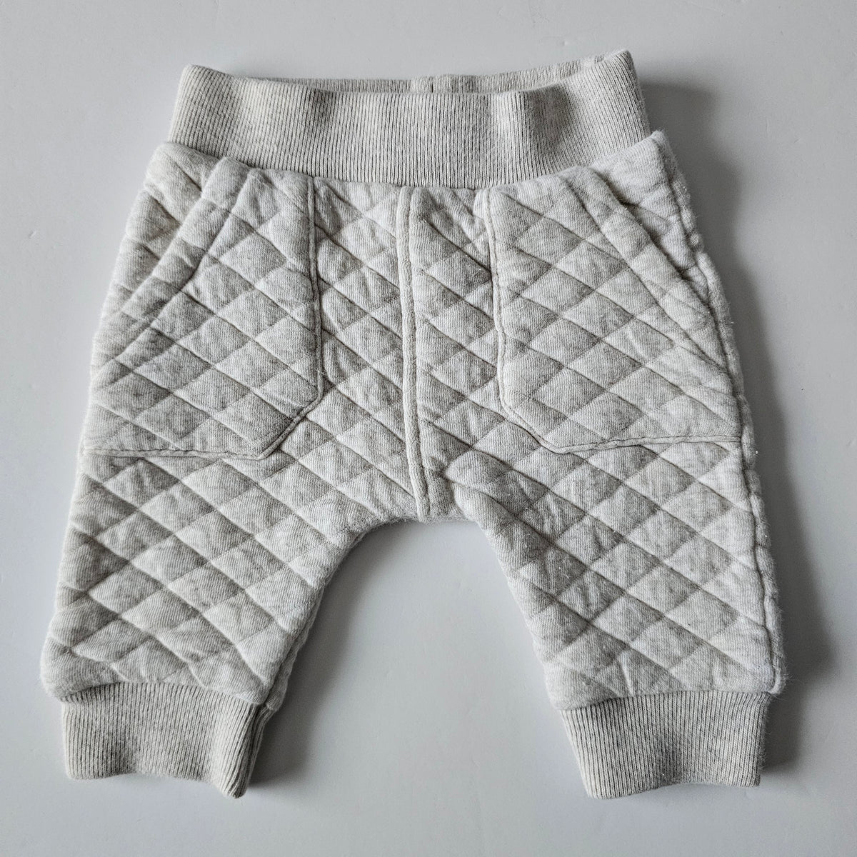 Country Road Quilted Trackpants - Size 0-3m