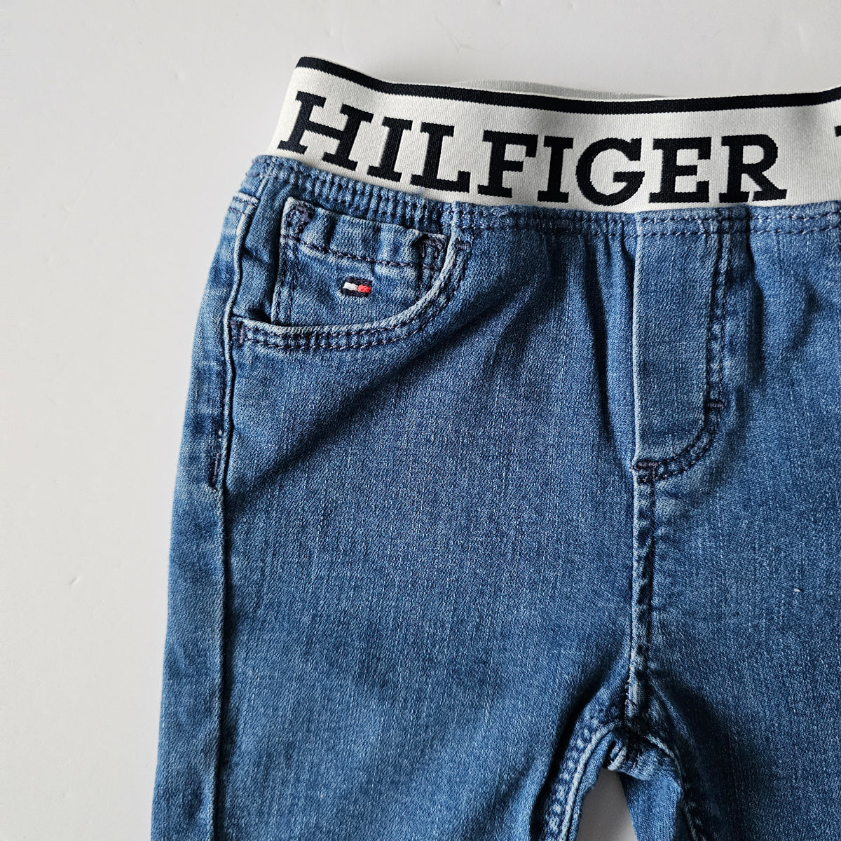 Tommy Hilfiger Stretch Denim Jeans - Size 3-6m