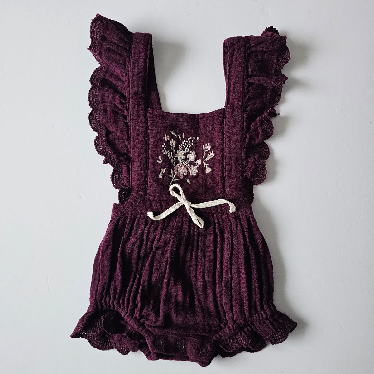 Jamie Kay Fig Macy Playsuit - Size 3-6m