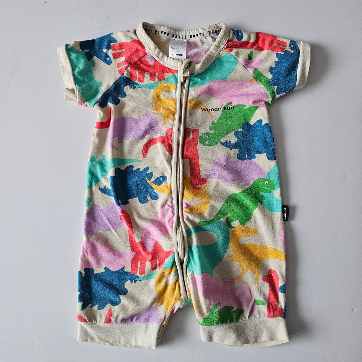 Bonds Dinosaur Summer Wondersuit - Size 6-12m