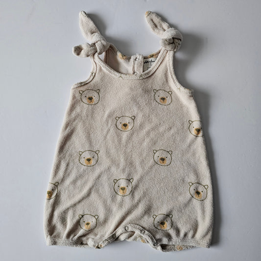 Wilson & Frenchy Terry Cotton Romper - Size 6-12m