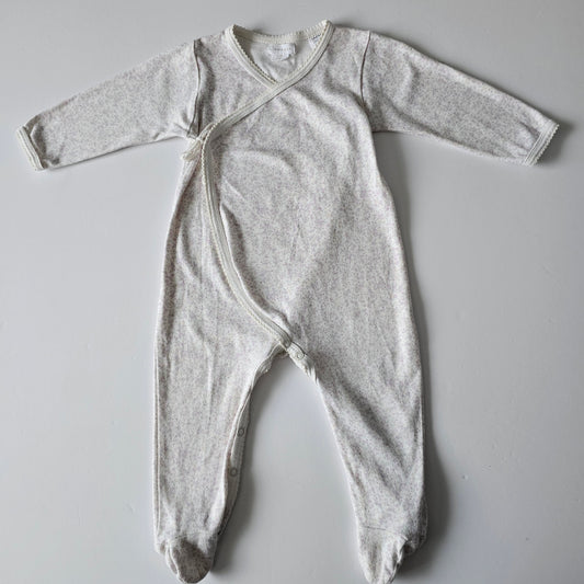 Jamie Kay Hana Floral Wrap Onsie - Size 1