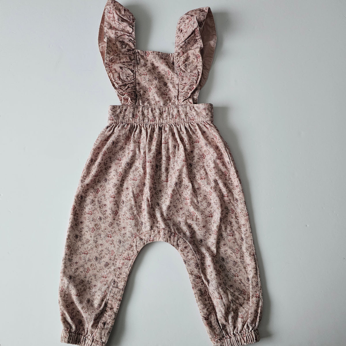 Jamie Kay Floral Corduroy Jumpsuit - Size 1