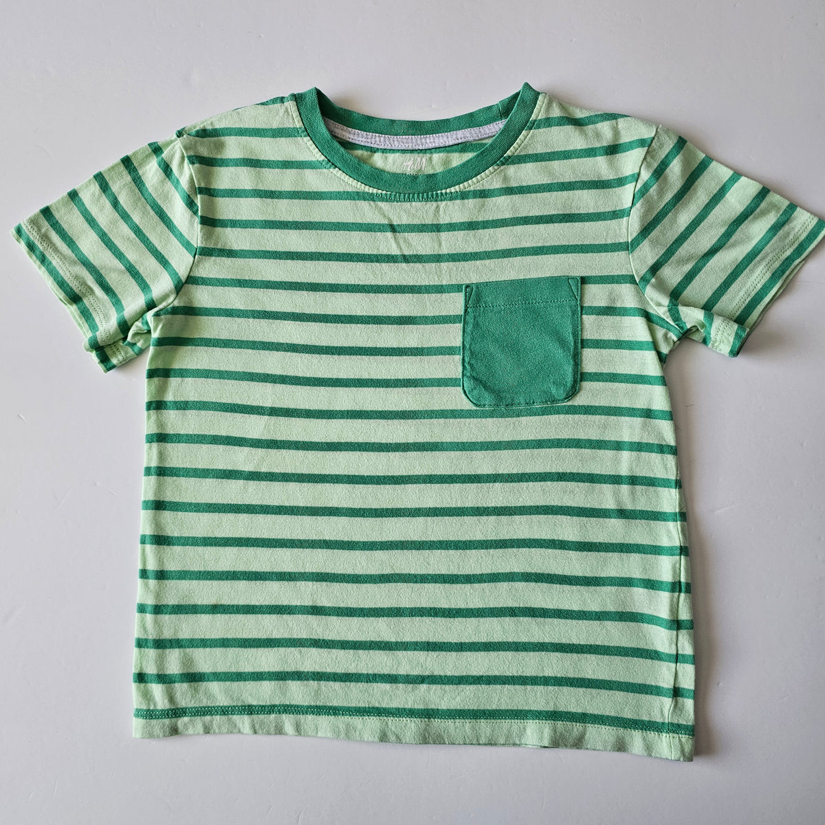 H&M Stripe T-shirt - Size 5