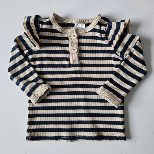 Teeny Weeny Ribbed Top - Size 3-6m
