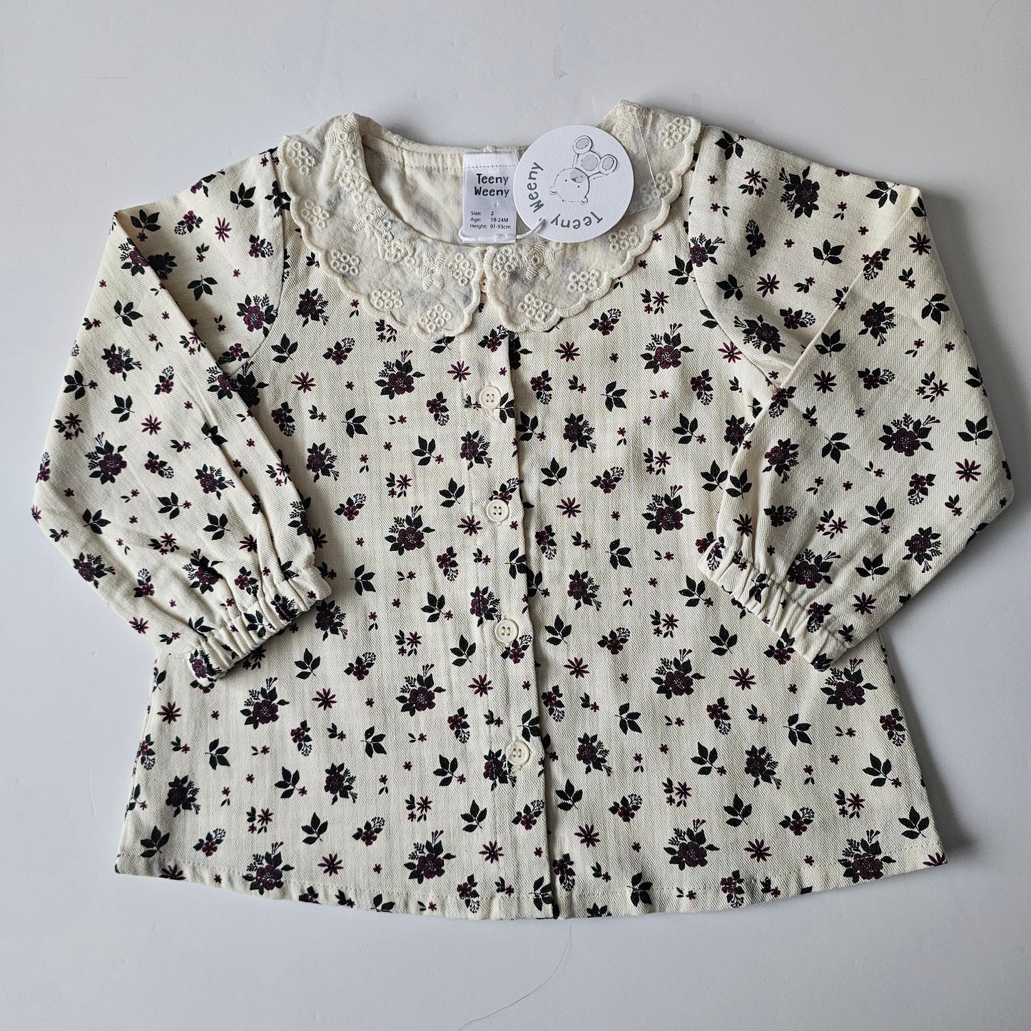 Teeny Weeny Mauve Enchanted Wood Blouse *BNWT* - 2