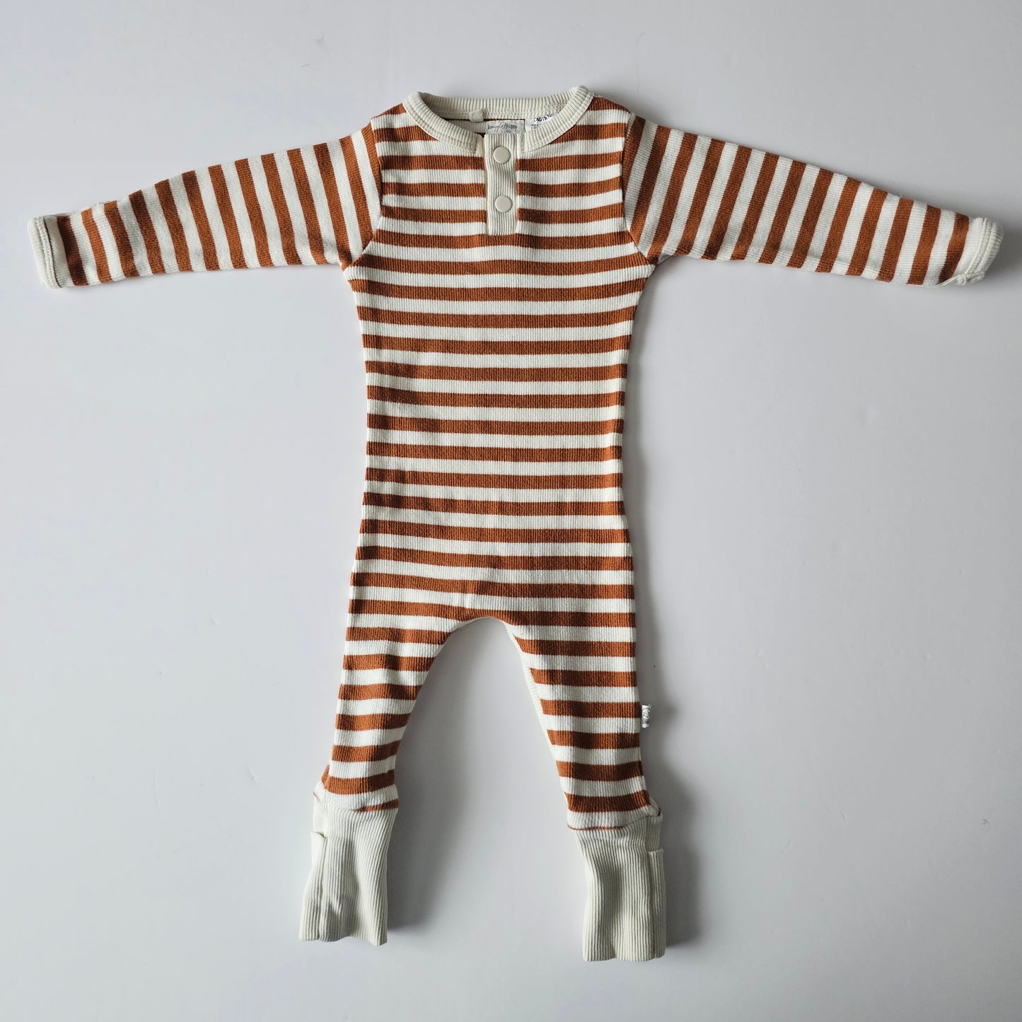 Snuggle Hunny Ribbed Onsie - Size 0-3m