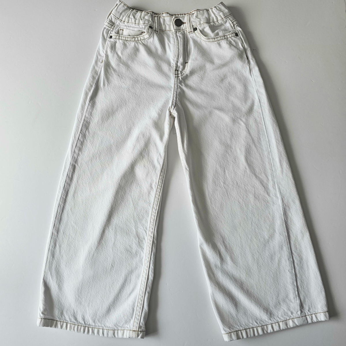 Cotton on Kids Wide Leg Jeans  - Size 6