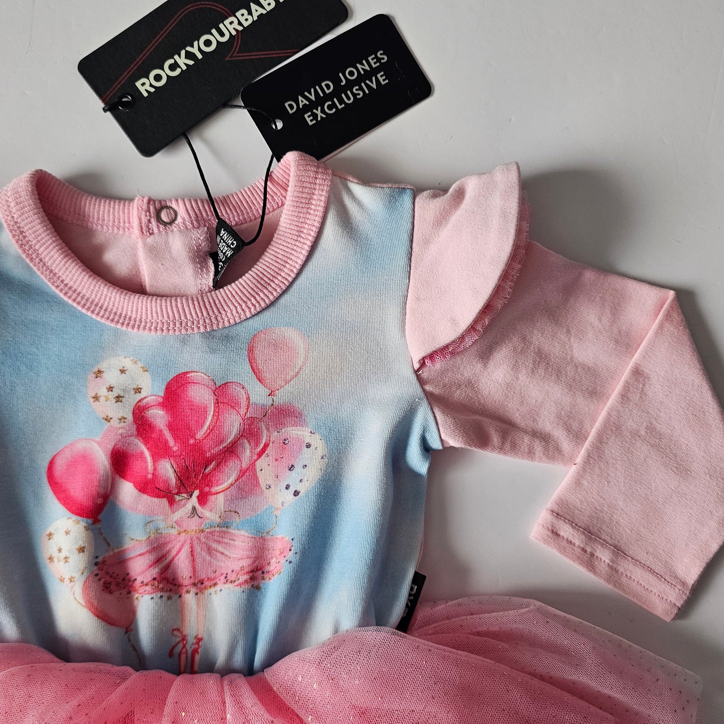 Rock your Baby Bodysuit Circus Dress *BNWT* - Size 3-6m